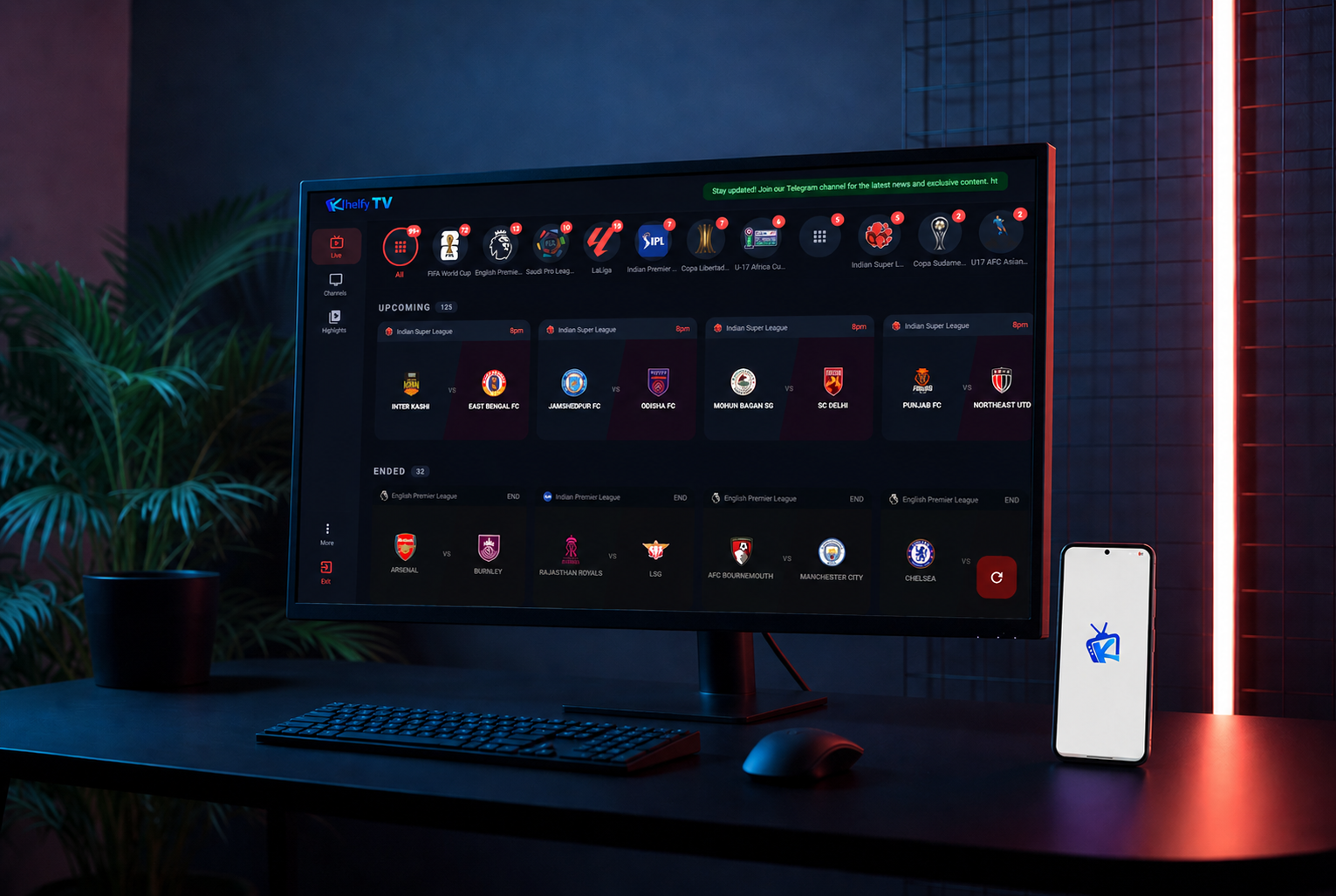 KhelFy TV For PC